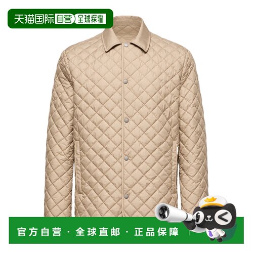 Moncler Avrelie 菱形绗缝棉服外套 L20911G00022【付后1h可退】