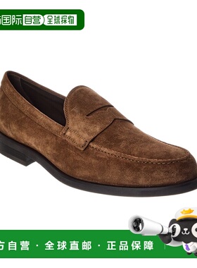 自营TOD's Formale Suede Moccasin - brown 美国奥莱直发