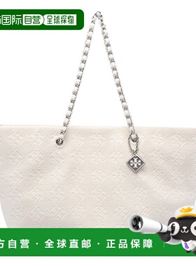 香港直邮TORY BURCH 女士手提包 169385100 AW2025 白色 Ella Cha