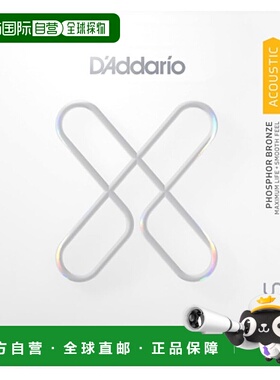 【日本直邮】D'Addario XS 磷青铜 .060 XSPB060 原声吉他琴弦 5