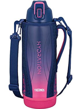 日本直邮THERMOS膳魔师保温水瓶 真空隔热 运动水壶 1.5公升 蓝色