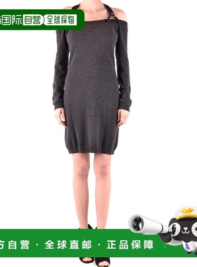 1h可退 香港直邮MOSCHINO 女士连衣裙 182EA04965503-1 CO 灰色 M