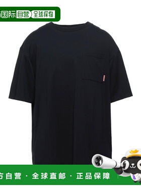 1h可退 香港直邮潮奢 Acne Studios 艾克妮 男士 T恤 black黑色