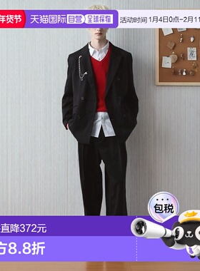 1h可退 日本直邮HARE男装 宽松2塔克 西裤 高腰抽绳舒适设计 6330