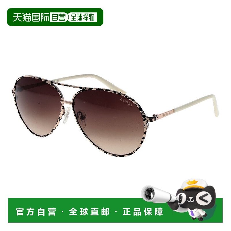 自营 Guess女式太阳镜-奶油色 【美国奥莱】直发新款