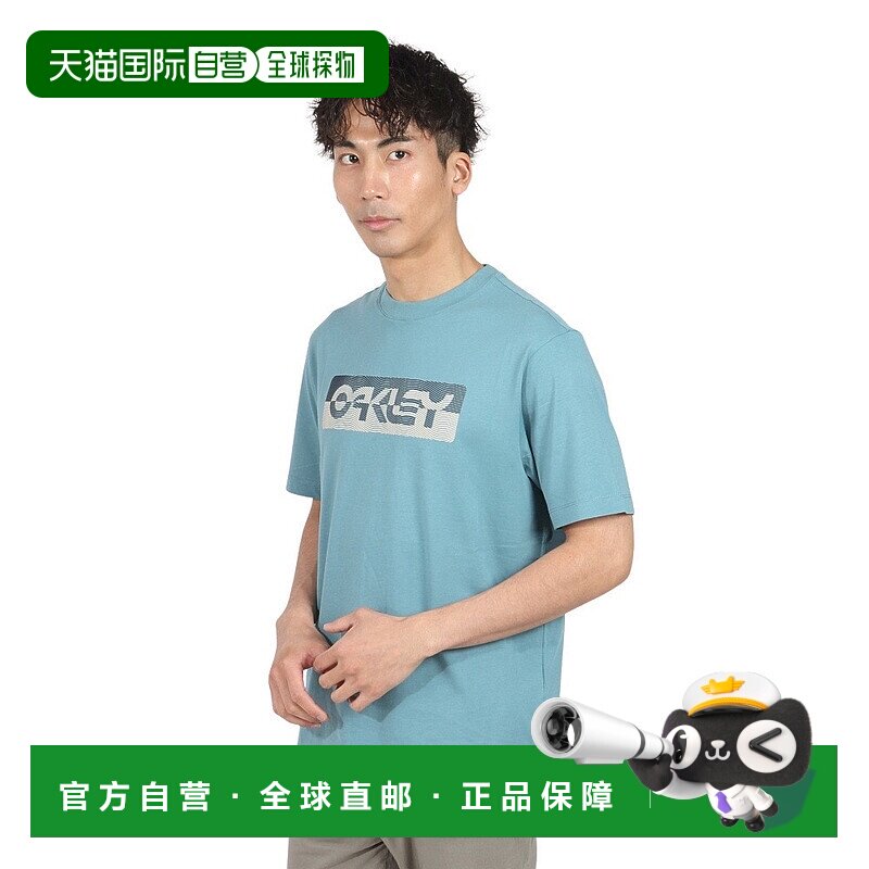 日潮跑腿Oakley欧克利 男款DUALITY B1B 短袖 T 恤  Saxophone L