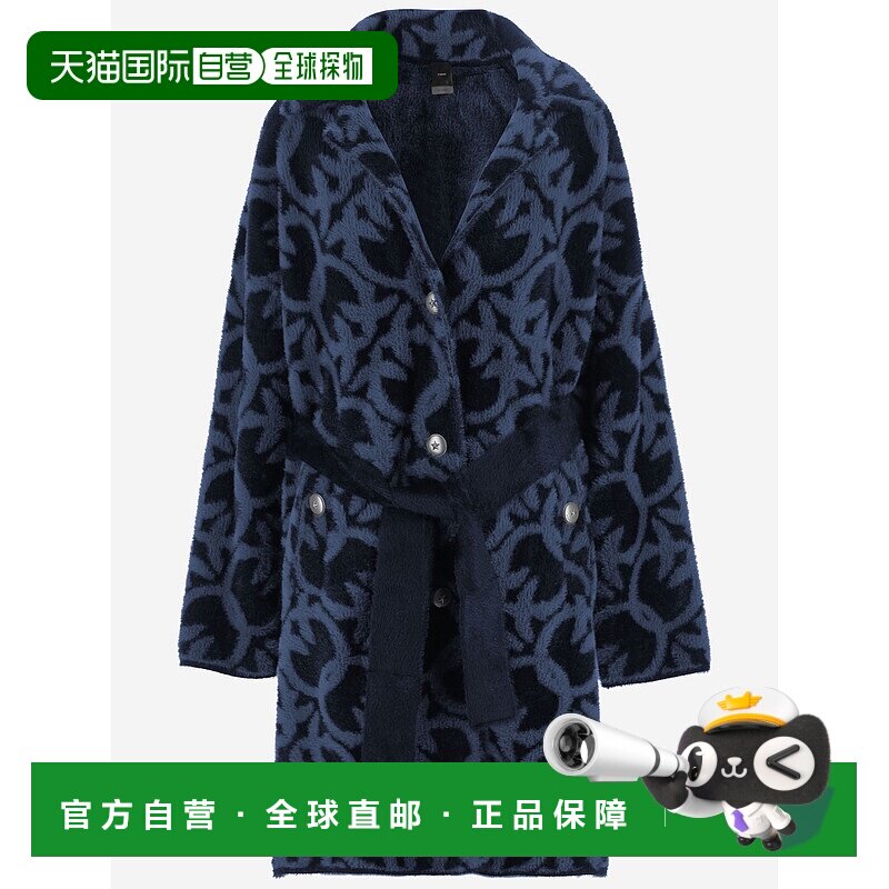 香港直邮PINKO 女士大衣 105415A2WYGG1 AW2025 蓝色 Pinko Jacke