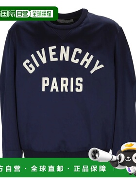 香港直邮GIVENCHY 男士卫衣 BM01CS1610410 AW2025 深蓝色