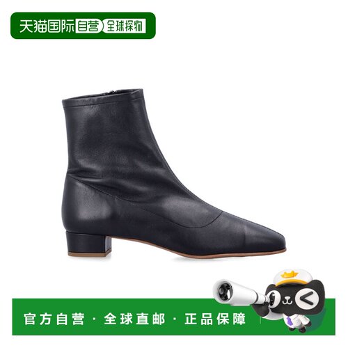 1h可退 香港直邮BY FAR 女士 Este 皮质靴子 1660507EBBLKLBK01