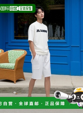 香港直邮JIL SANDER 男士T恤 J21GC0001J45148102 CO 白色