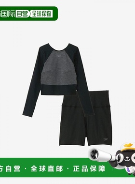 日本直邮Speedo Minimum 女士长袖泳衣 SFW22450-K