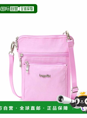 自营baggallini Women's Modern Pocket Crossbody Bag - hibiscu