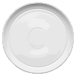 自营 Staub 陶瓷餐具 4 件式 10 英寸餐盘套装 - 白色 美国奥莱直