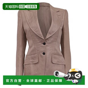 Breasted Blazer Beige Ford Single Pockets 自营Tom with