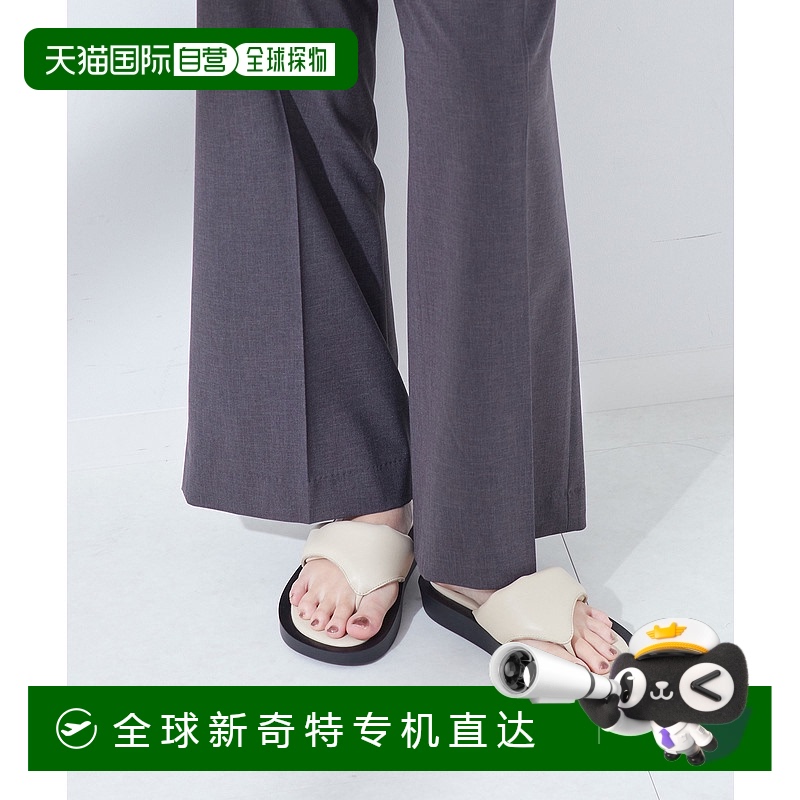 1h可退 日本直邮CAMINANDO 女士牛皮底革底人字拖凉鞋 2509338000