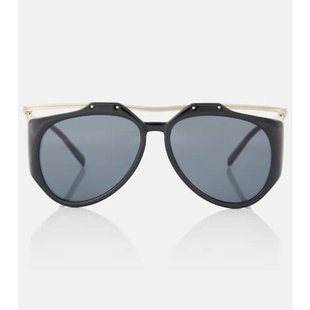 圣罗兰 女士 潮奢 Amelia Laurent M137 飞行员太阳眼镜 Saint