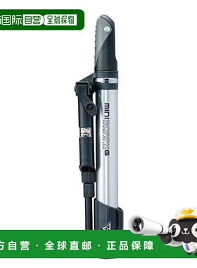 日本直邮TOPEAK Mini Morph G 自行车打气筒银色（PPM09500）