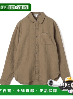 1h可退 日本直邮JAMES PERSE男士亚麻标准款衬衫 18014201345