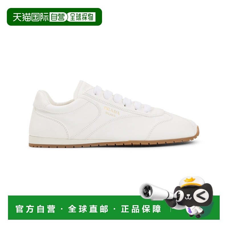 香港直邮Prada 普拉达 女士 羔羊皮运动鞋 1E152OF020038,运动鞋new,运动休闲鞋,淘宝优惠券,粉丝福利购,淘宝优惠卷