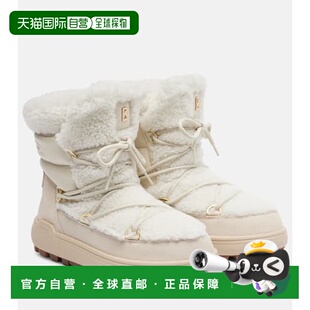 1h可退 香港直邮潮奢 bogner 博格纳 女士 Chamonix 皮毛饰边绒面