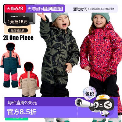 日本直邮BURTON Kids 幼儿 2L 连体衣