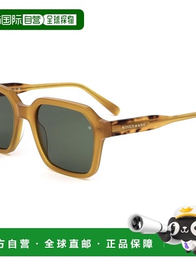 自营 scotch & sodaScotch&Soda男士51毫米灰色太阳镜-黄色 美国