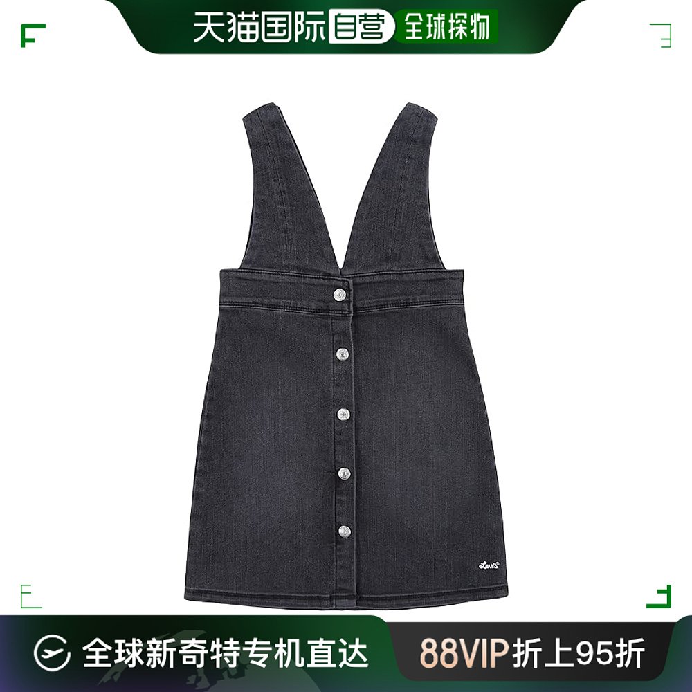 香港直邮潮奢 Levi'S 李维斯 女童Skirtall 牛仔半身裙(小童)童装 女装/女士精品 半身裙 原图主图