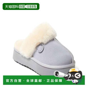 自营Fireside by Dearfoams Women's Melton Genuine Shearling P