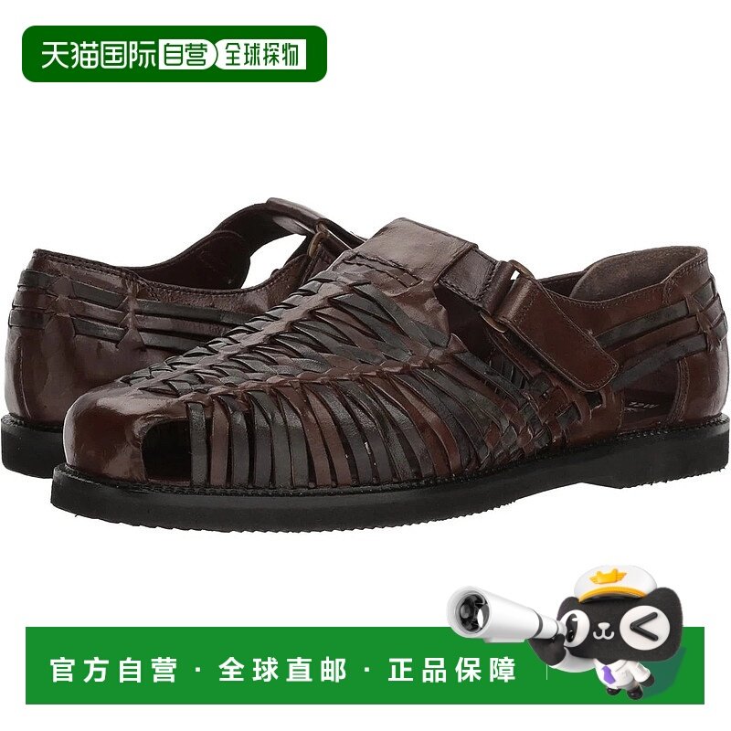 自营Deer Stags Bamboo 2 Sandals Men's Brown Leather Slip On