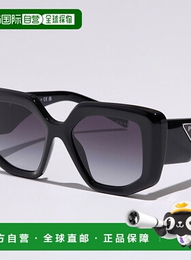 日本直邮PRADA 太阳镜 SPR 14Z 女士多边形全框三角形标志眼镜 1A