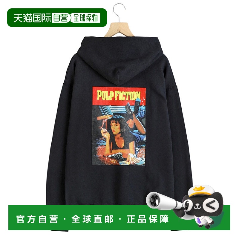 1h可退 日本直邮WACKO MARIA PULP FICTION联名款男士连帽卫衣TYP