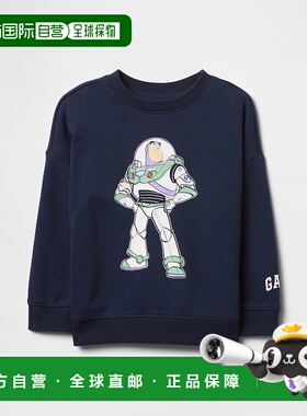 1h可退 日本直邮GAP 迪士尼米奇儿童卫衣长袖圆领 575384