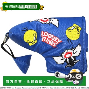 日本直邮Looney Tunes Sylvester & Tweety Crackle Face 推杆套