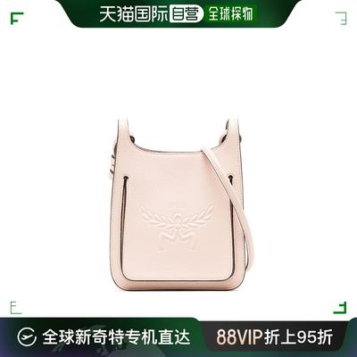 香港直邮潮奢 MCM 女士 Mini Himmel leather crossbody bag 斜挎