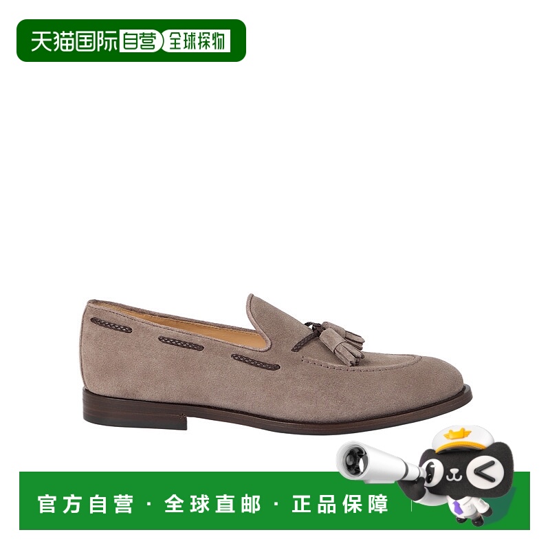 香港直邮Brunello Cucinelli 流苏乐福鞋 MZUPEAU713男鞋一脚蹬