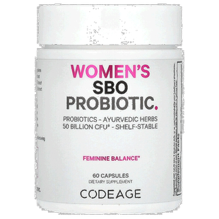 香港直发iHerb Codeage益生菌女性耐储存益生元无填充剂60粒