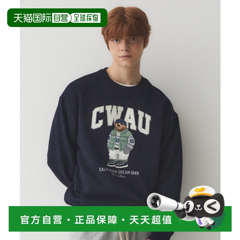 韩国直邮WHO.A.U 男士卫衣 Winter StevePhoto Sweatshirt(Brushe