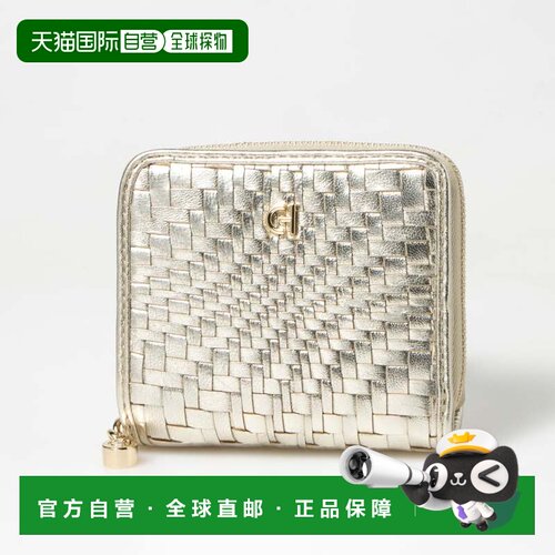 日本直邮Essential 钱包 女款 金色编织