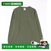 日本直邮冠军 口袋T恤 Champion 1h可退 男女同款 长袖 纯棉 01221