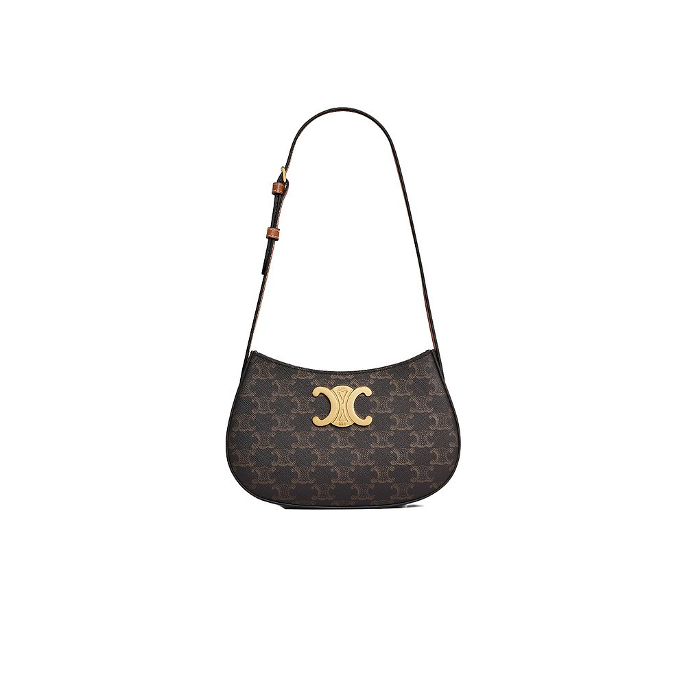 Celine TRIOMPHE 帆布中号 TILLY 单肩包 115702CUZ.图片
