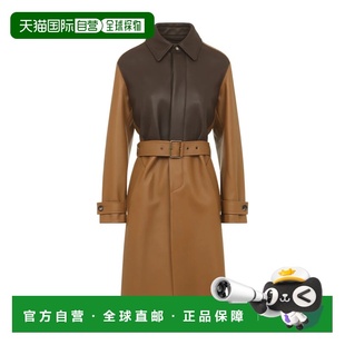 香港直邮LOEWE 女士外套 S540Y18LAN2530 SS2026 棕色 Lambskin C