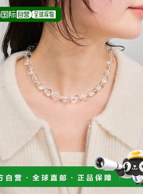 1h可退 日本直邮mystic 女士 璀璨透明石项链 女性柔美设计 MYZ10