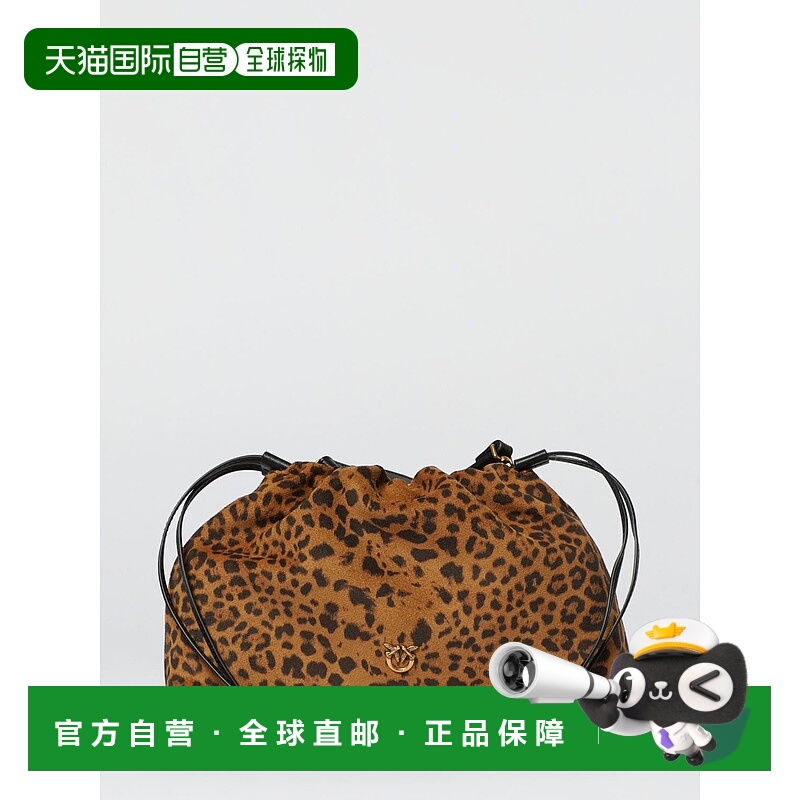 1h可退 香港直邮PINKO 女士斜挎包 105907A32AM35Q AW2025 棕色 S