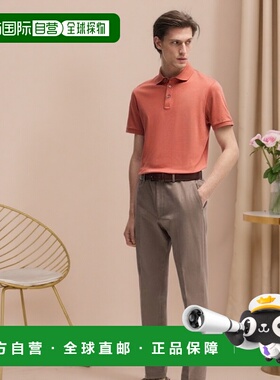 自营 bossRegular-fit polo shirt in mercerized Italian cotton