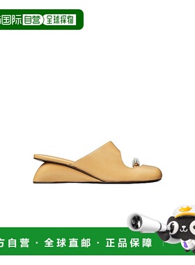 1h可退 香港直邮潮奢 Tory Burch 托里 伯奇 女士 驼色 Pierced W