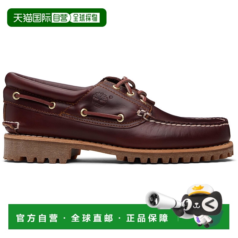 1h可退 香港直邮潮奢 Timberland 天伯伦 男士 酒红色 Authentic
