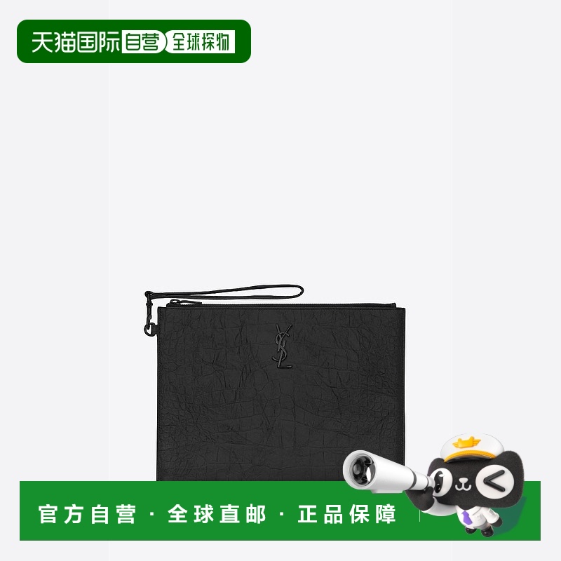 欧洲直邮SAINT LAURENT 圣罗兰 25秋冬 667686C9H0U1000 男士 手