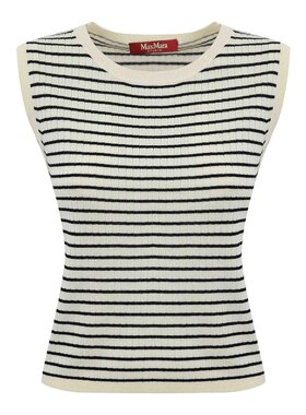 MAX MARA STUDIO 女士背心吊带 252E15-25 SS2025 白色