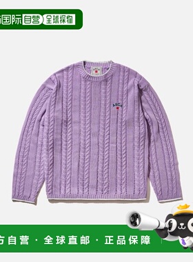 韩国直邮AECA WHITE 男士男针织AWCMSSBCKNISO001G3LV AECA CLOVE