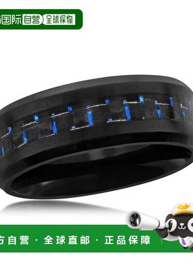 自营blackjackBACKJACK 不锈钢黑蓝碳纤维圈-黑色 美国奥莱直发